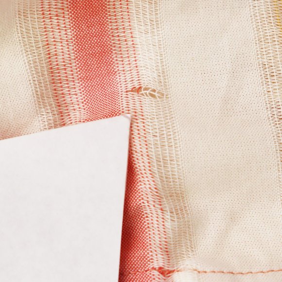 NWT Free People Do It Again Frayed Trim Mini Dress Fresh Almond Stripe Small - Picture 14 of 14